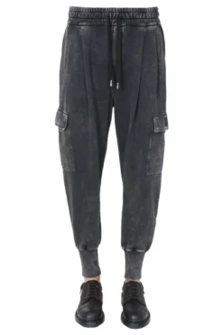Dolce & Gabbana Washed Effect Cargo Track Pants - Grey -Cheap Vestureo Store c482af993ed604878a468d6b29e21dc9