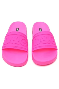 Dolce & Gabbana Monogram Embossed Slides - Pink -Cheap Vestureo Store c4ab5f23f5ad3fb05fe2b1f1c5eb7ad7