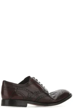Dolce & Gabbana Vintage Derby Brogue Shoes - Red -Cheap Vestureo Store c4fd8e17b9b7e8303d5a68c0e3489c3b