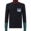 Dolce & Gabbana Logo Patch Turtleneck Knit Pullover - Multi