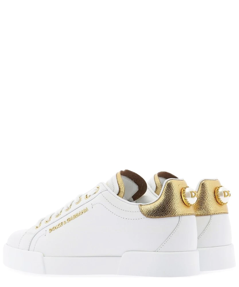 Dolce & Gabbana Portofino Sneakers - White 4 Dolce & Gabbana Portofino Sneakers - White - Image 4