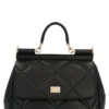 Dolce & Gabbana Sicily Medium Tote Bag - Black