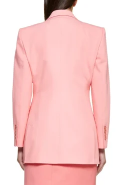 ( New Season ) Dolce & Gabbana Single Breasted Tailored Blazer - Pink -Cheap Vestureo Store c6cc83684821b967d8882f86abb9ca1a
