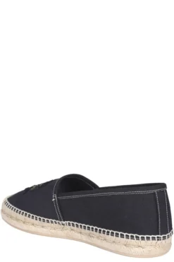 Dolce & Gabbana DG Logo Embroidered Espadrilles - Black -Cheap Vestureo Store c6f4019dfe62b7f36addd27d7b91a8e0