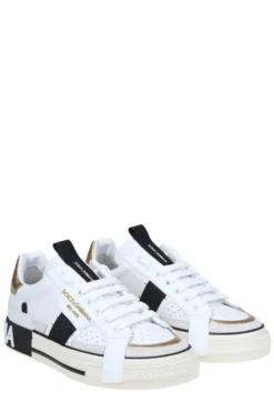 ( New Season ) Dolce & Gabbana 2.Zero Custom Sneakers - White -Cheap Vestureo Store c82ba26670184477f92c3f59597cd455
