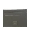 ( New Season ) Dolce & Gabbana Logo Plaque Cardholder - Green