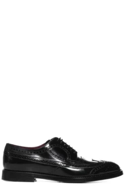 Dolce & Gabbana Lace-Up Brogues - Black