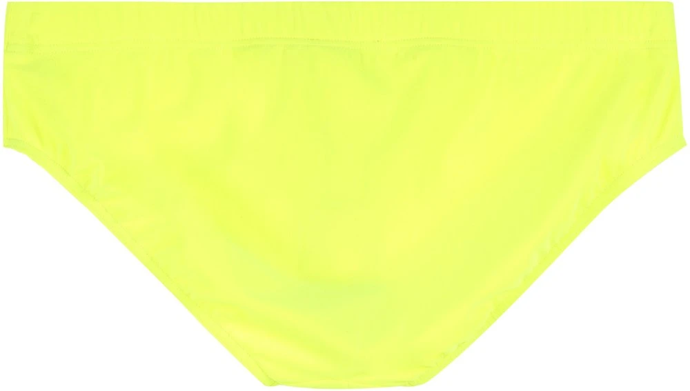 Dolce & Gabbana Logo Printed Swimming Briefs - Yellow 2 Dolce & Gabbana Logo Printed Swimming Briefs - Yellow - Image 2