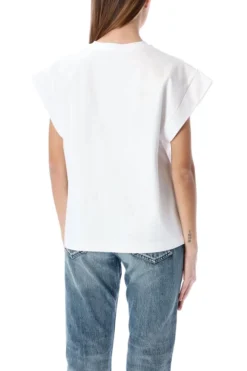 ( New Season ) Dolce & Gabbana Logo Patch Crewneck T-Shirt - White -Cheap Vestureo Store c9b3c8470a714e035f37daad6c8bce12