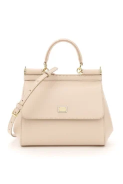 Dolce & Gabbana Sicily Medium Tote Bag - Beige