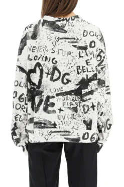 Dolce & Gabbana DG Graffiti Print Sweatshirt - Multi -Cheap Vestureo Store ca0a35574419759efec4e6460e8b8057