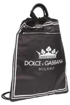 Dolce & Gabbana Logo Drawstring Backpack - Black 6 Dolce & Gabbana Logo Drawstring Backpack - Black -Cheap Vestureo Store ca0cfc75310fc5cd96463092bcbe309f