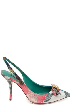 Dolce & Gabbana Floral Slingback Pumps - Multi