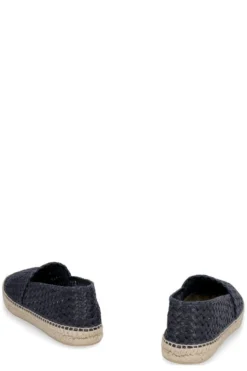 Dolce & Gabbana Woven Espadrilles - Navy -Cheap Vestureo Store cb1dd608b50a44ca3802476d59a55f4e