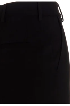 ( New Season ) Dolce & Gabbana Turn-Up Cuff Tailored Trousers - Black -Cheap Vestureo Store cba2accfbebf3cc4cf33406ae8b80ef8