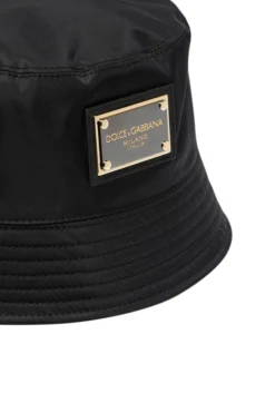 ( New Season ) Dolce & Gabbana Logo Plaque Bucket Hat - Black -Cheap Vestureo Store cbca20d6cbb8e0e4984d84fd6197991b