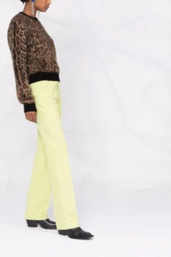 Dolce & Gabbana Leopard Print Textured Jumper - Multi