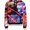 ( New Season ) Dolce & Gabbana Luminaire Printed Hoodie - Multi
