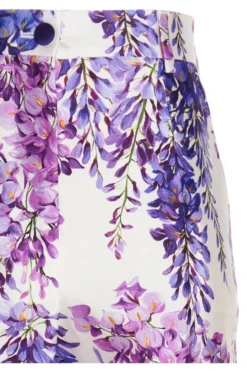 ( New Season ) Dolce & Gabbana Wisteria-Printed Mikado Pants - Purple 6 ( New Season ) Dolce & Gabbana Wisteria-Printed Mikado Pants - Purple -Cheap Vestureo Store cdd9ca957dc6fac4e60c2a4ab7da4234