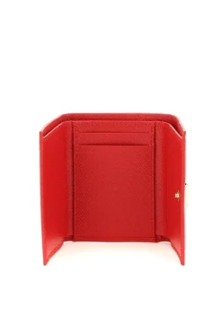 ( New Season ) Dolce & Gabbana Logo Plaque Trifold Wallet - Red 8 ( New Season ) Dolce & Gabbana Logo Plaque Trifold Wallet - Red -Cheap Vestureo Store cdf578646109c5c65694ac021ec49476