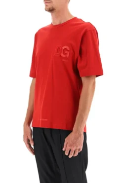 Dolce & Gabbana Logo Detailed T-Shirt - Red 7 Dolce & Gabbana Logo Detailed T-Shirt - Red -Cheap Vestureo Store ce108bf98c9375fb9df836a612dcdfe2