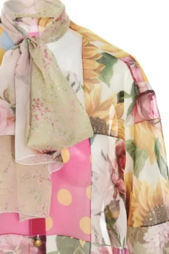 Dolce & Gabbana Patchwork Blouse - Multi 7 Dolce & Gabbana Patchwork Blouse - Multi -Cheap Vestureo Store ce86e9c2fb5da82037ea438d158993e2