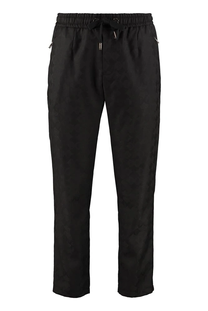 Dolce & Gabbana DG Drawstring Track Pants - Black 1 Dolce & Gabbana DG Drawstring Track Pants - Black