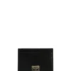 Dolce & Gabbana Logo Plaque Cardholder - Black