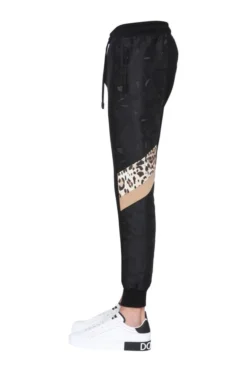 Dolce & Gabbana Mix Print Jogger Pants - Black -Cheap Vestureo Store cf09e316cbcd8084e4a2e74fad4943cc