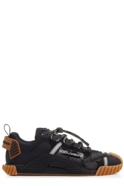 Dolce & Gabbana NS1 Lace-Up Sneakers - Black