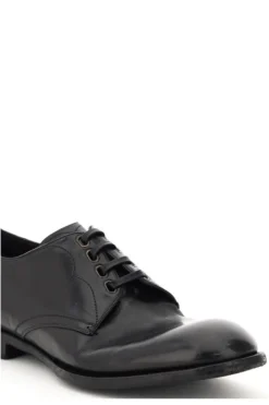 Dolce & Gabbana Dented Style Derby Shoes - Black -Cheap Vestureo Store cf7f9f0f8b13fceabf2e6340c0bad38b