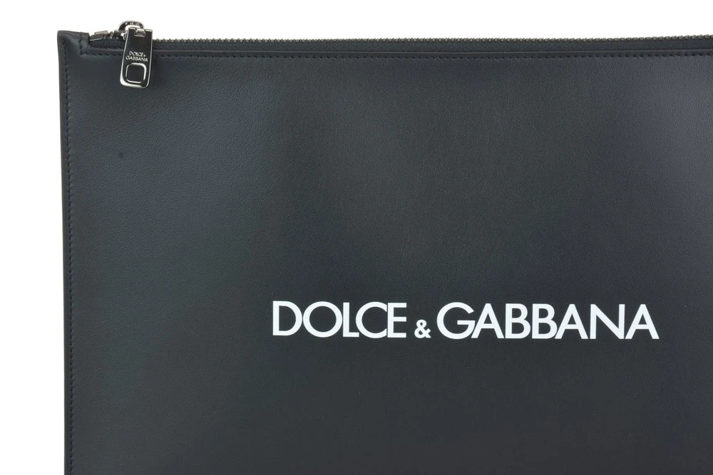 Dolce & Gabbana Logo Print Document Holder - Black 4 Dolce & Gabbana Logo Print Document Holder - Black - Image 4