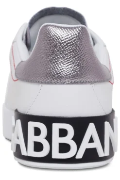( New Season ) Dolce & Gabbana Portofino Low-Top Sneakers - White -Cheap Vestureo Store cfb48f756240ac6d6f4a202d5c48f4b1