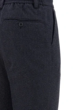 Dolce & Gabbana Tapered Tailored Trousers - Navy -Cheap Vestureo Store d012dc98d885da2c0bcf3cbc4c6df28e