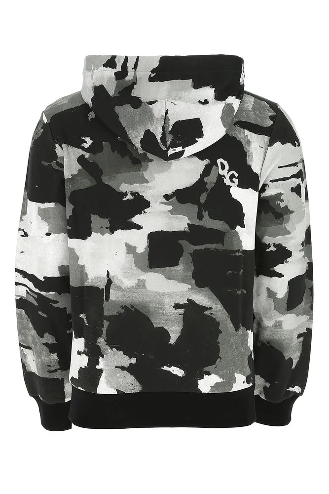 Dolce & Gabbana Camouflage Print Hoodie - Multi 2 Dolce & Gabbana Camouflage Print Hoodie - Multi - Image 2