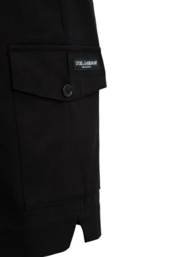 Dolce & Gabbana Bermuda Cargo Shorts - Black -Cheap Vestureo Store d086b171c19dd278018b19008707a93e