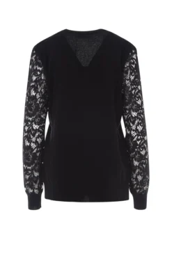 Dolce & Gabbana Lace Sleeve Sweater - Black 7 Dolce & Gabbana Lace Sleeve Sweater - Black -Cheap Vestureo Store d0ed3a2fc6d637a61ef1775e0f6e5a0f