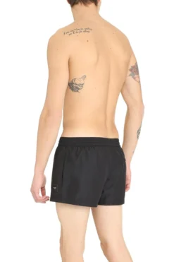 Dolce & Gabbana Logo Patch Swim Shorts - Black -Cheap Vestureo Store d1f04ca389ffea5e50b88e5a704d06ae