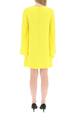 ( New Season ) Dolce & Gabbana Long-Sleeve Sable Dress - Yellow 6 ( New Season ) Dolce & Gabbana Long-Sleeve Sable Dress - Yellow -Cheap Vestureo Store d265e21d769b5909a40414e4c8e706fa