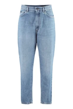 Dolce & Gabbana Straight-Leg Denim Jeans - Blue