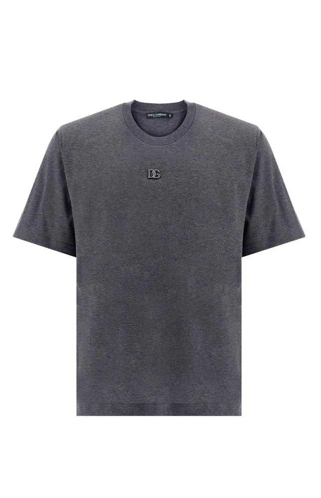 Dolce & Gabbana DG Logo T-Shirt - Grey 1 Dolce & Gabbana DG Logo T-Shirt - Grey