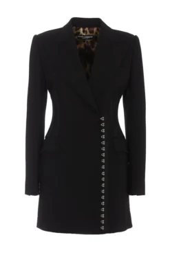 Dolce & Gabbana Side Fastening Jacket - Black