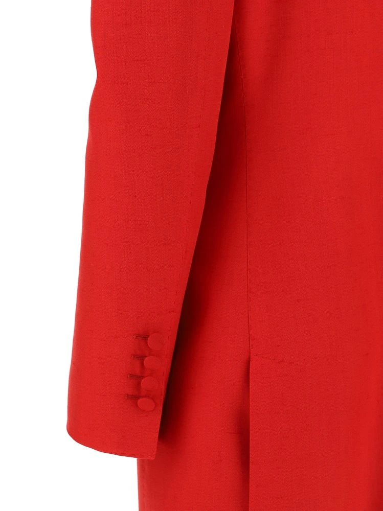 Dolce & Gabbana Single Breasted Blazer - Red 3 Dolce & Gabbana Single Breasted Blazer - Red - Image 3