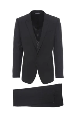 Dolce & Gabbana Single-Breasted Two-Piece Suit - Black