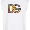 ( New Season ) Dolce & Gabbana Logo Patch Crewneck T-Shirt - White