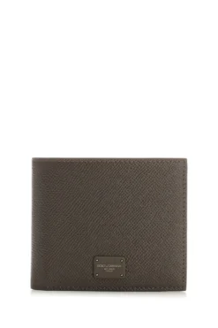 Dolce & Gabbana Logo Detailed Bifold Wallet - Green