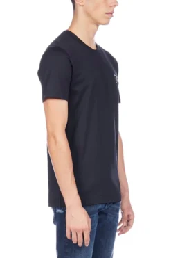 Dolce & Gabbana Logo Patch T-Shirt - Blue -Cheap Vestureo Store d42a5283813cb7f1a84323c6acabcf59