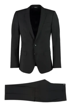 Dolce & Gabbana Two Piece Single-Breasted Suit - Black
