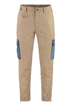 Dolce & Gabbana Pocket Detailed Straight Leg Trousers - Beige