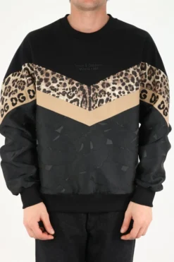 Dolce & Gabbana Chevron Panelled Sweatshirt - Multi -Cheap Vestureo Store d5514cd1525aaf89106d6929678cd058